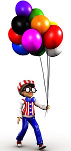 3d character animation model