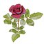 3D Red Rose model