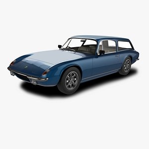 3D Lotus Elan Plus2 Shooting Brake model