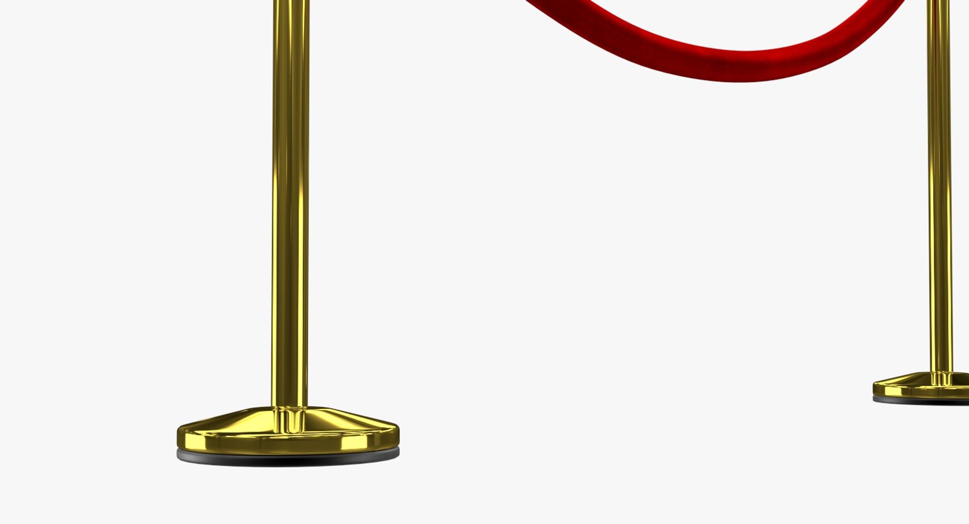 Velvet Rope 3d Model