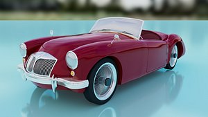 MG MGA  Car 3D