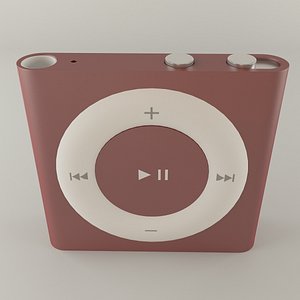 ipod shuffle 3d max