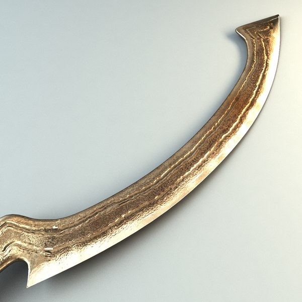 3ds max egyptian khopesh