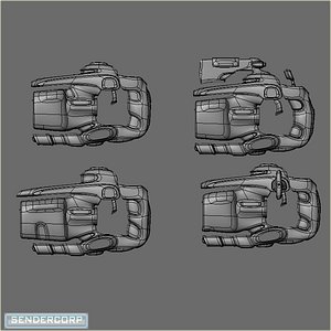 HF nU gun .blend