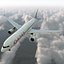 Samolot odrzutowy Airbus A330-300 Katar model 3D