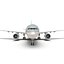 Samolot odrzutowy Airbus A330-300 Katar model 3D