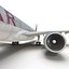 Samolot odrzutowy Airbus A330-300 Katar model 3D