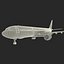 Samolot odrzutowy Airbus A330-300 Katar model 3D