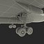 Samolot odrzutowy Airbus A330-300 Katar model 3D