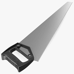 3D Hand Saw model
