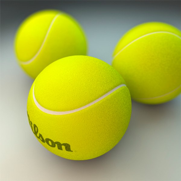 tennis ball 3d model
