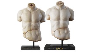 Discophoros Bust and Books Set 1
