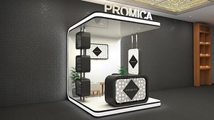 Exhibition Stall 3d Model