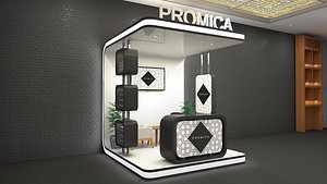 Exhibition Stall 3d Model