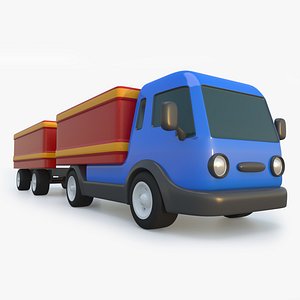 Personagem de caminhão brinquedo pequeno para dese Modelo 3D - TurboSquid  1252855