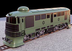 train 3D model