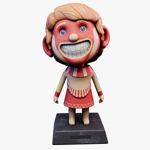 3D Chachapoyas Girl Bobblehead