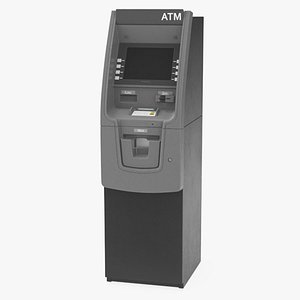 3D ATM Hyosung Switched Off