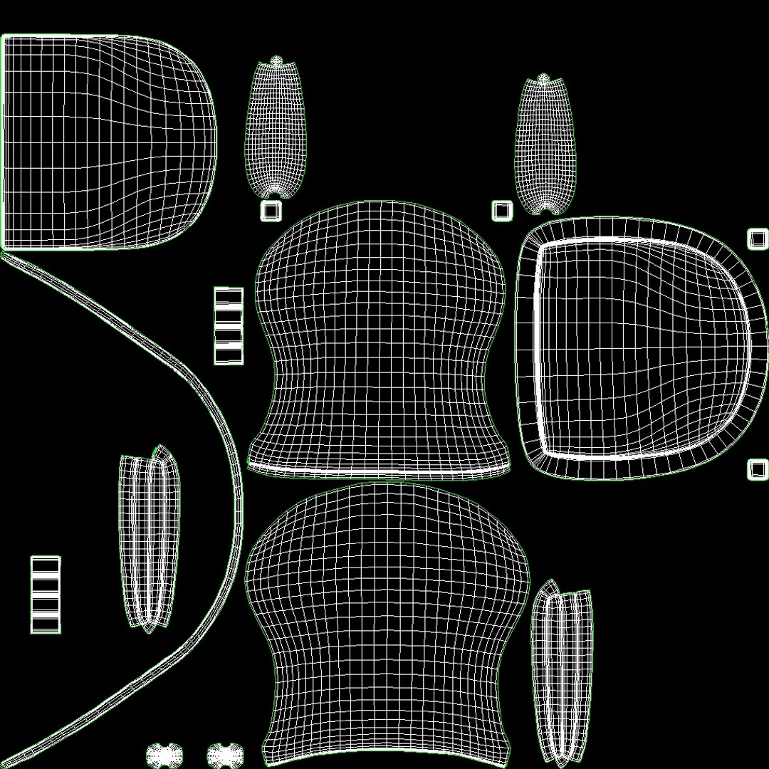 3D Side Chair Model - TurboSquid 2203205