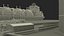 LNG Import Terminal with Gas Carrier Ship 3D model