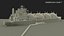 LNG Import Terminal with Gas Carrier Ship 3D model