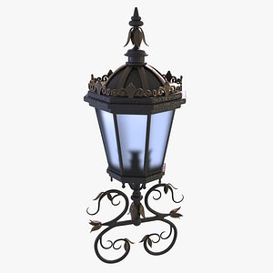 decorated lantern 3D