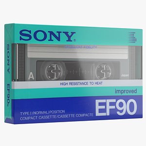 Cassette Tape - SONY EF90 1986-1987 EUR