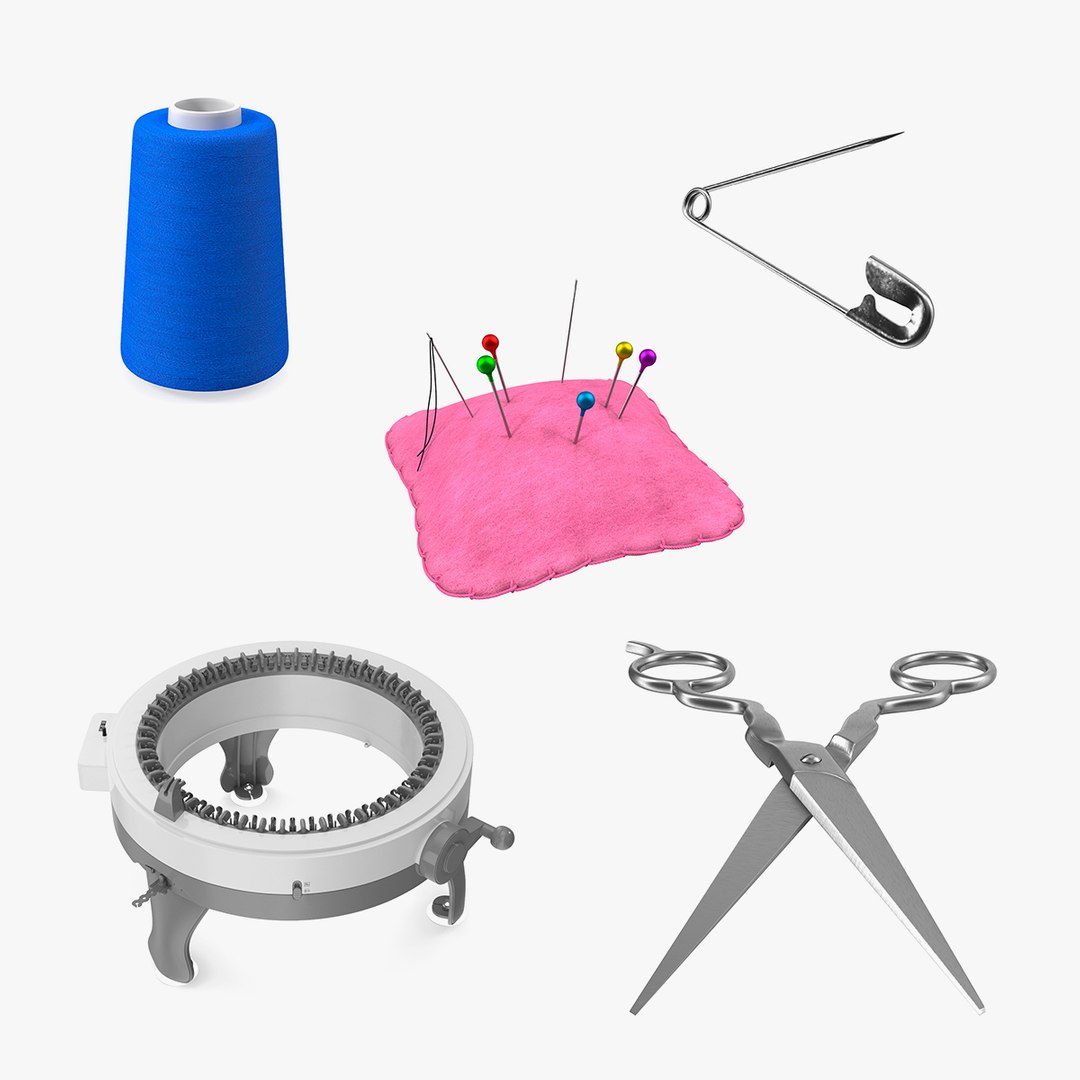 Sewing Collection 5 3D model preview