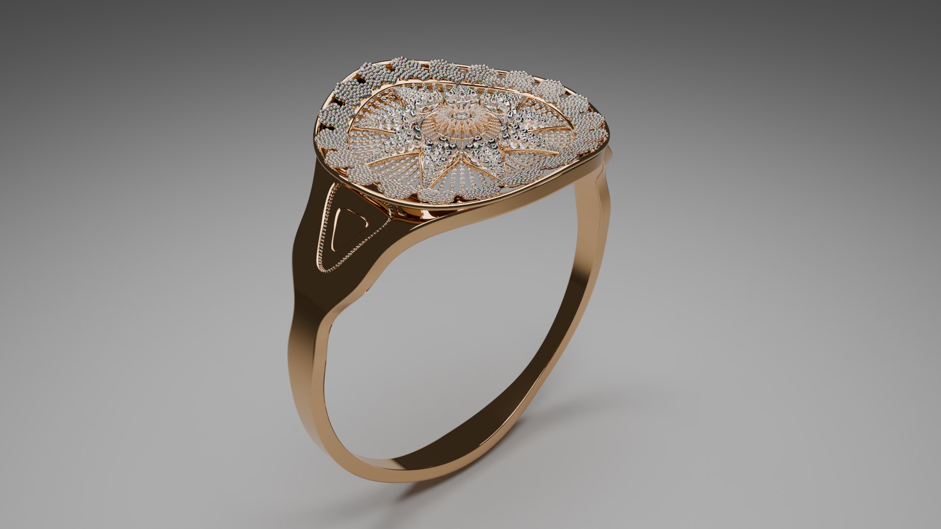 Beautiful 3d Ring Model Model - TurboSquid 2345131