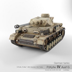 German tank PzKpfw IV Ausf G '23'
