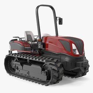 Tracked Tractor New 3D model
