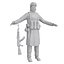 mujahideen rigged 3d model