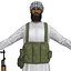 mujahideen rigged 3d model