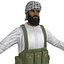 mujahideen rigged 3d model