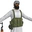 mujahideen rigged 3d model