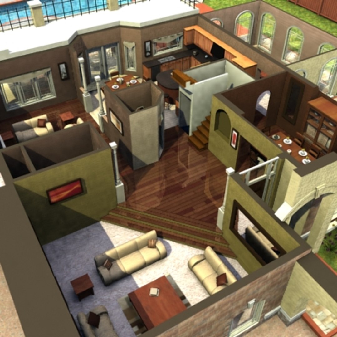 3dsmax Luxury Home