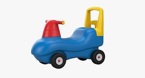 3D model riding toy
