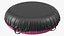 Trineo tubular para nieve rosa