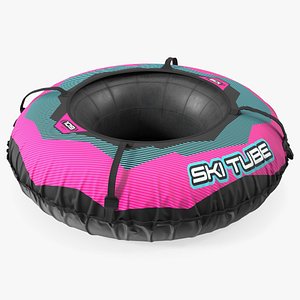 Snow Tube Sled Pink
