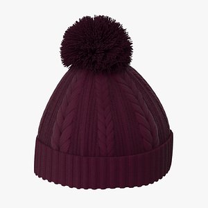 3d winter hat 01 model