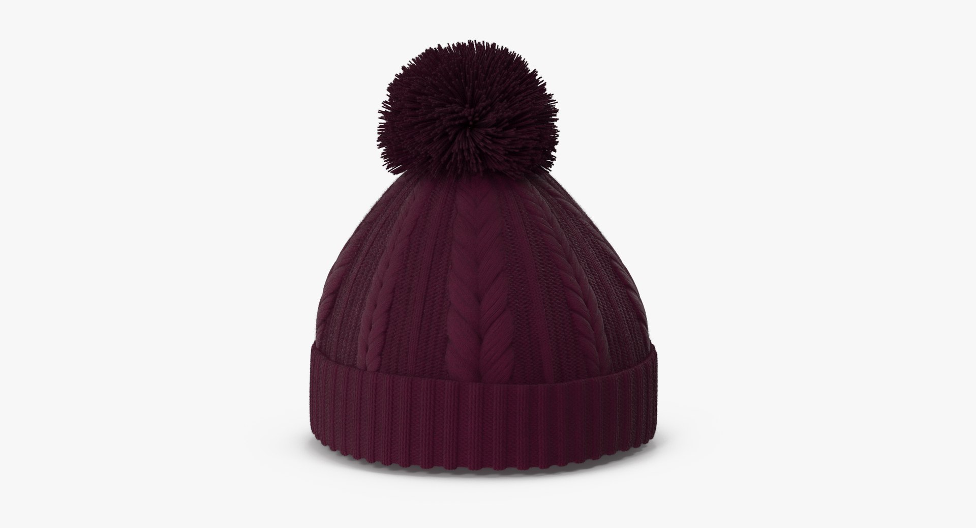 3d Winter Hat 01 Model