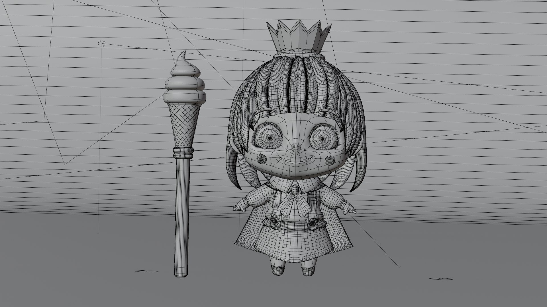 Mixue Fanart 3D Model - TurboSquid 2163174
