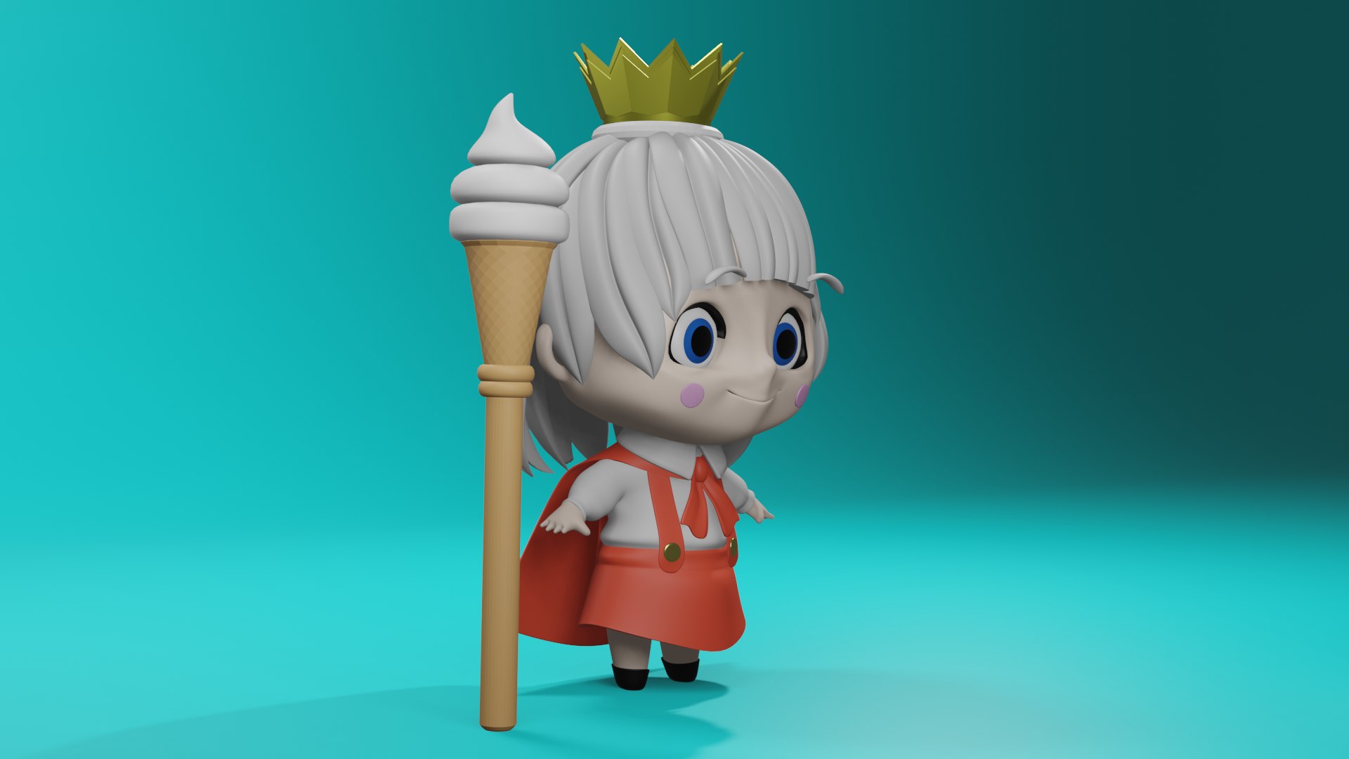 Mixue Fanart 3D Model - TurboSquid 2163174