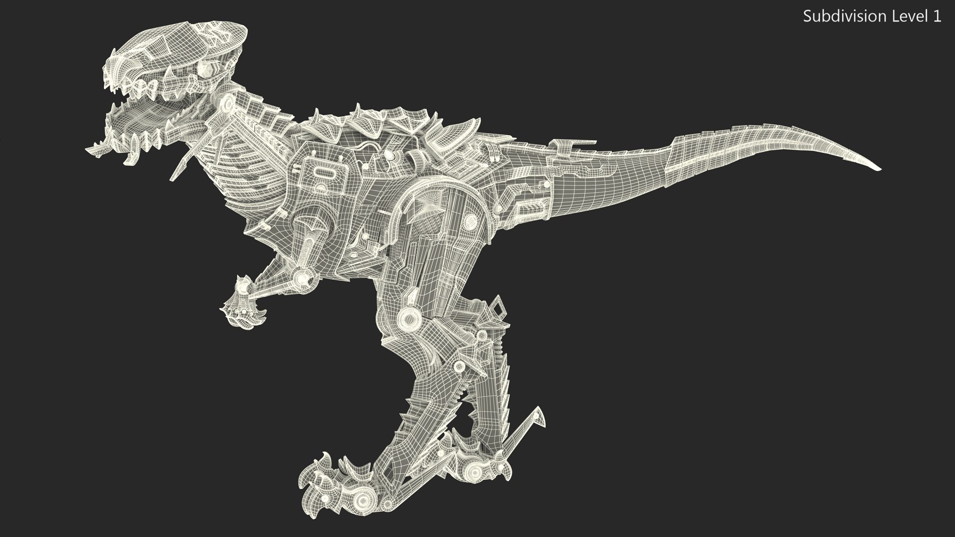 Robotic T-Rex Walking Pose 3D https://p.turbosquid.com/ts-thumb/OW/36gZrB/0G/robotictrexwalkingposec4dmodel015/jpg/1717046677/1920x1080/fit_q87/4cb3f37f092d63e90957ed054f6f3c1ae93e3bc5/robotictrexwalkingposec4dmodel015.jpg