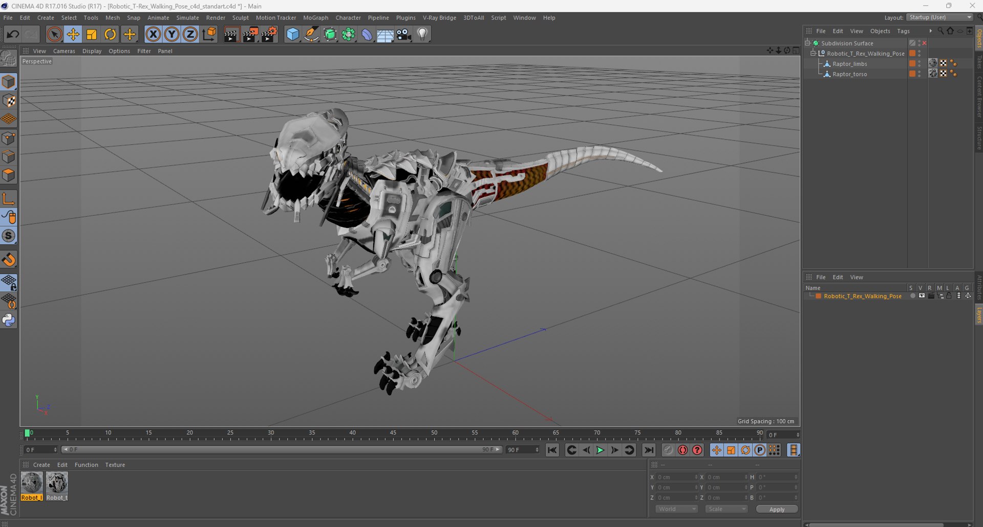 Robotic T-Rex Walking Pose 3D https://p.turbosquid.com/ts-thumb/OW/36gZrB/Mb/robotictrexwalkingposec4dmodel032/jpg/1717046723/1920x1080/fit_q87/48faa5fe0f9dd7c01433e719c59edec5f82ebf5c/robotictrexwalkingposec4dmodel032.jpg