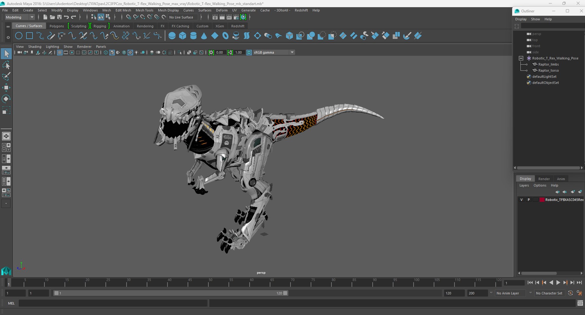 Robotic T-Rex Walking Pose 3D https://p.turbosquid.com/ts-thumb/OW/36gZrB/U5/robotictrexwalkingposec4dmodel033/jpg/1717046728/1920x1080/fit_q87/44e2f238d8ec79509b213072dd712ec3be59d84e/robotictrexwalkingposec4dmodel033.jpg