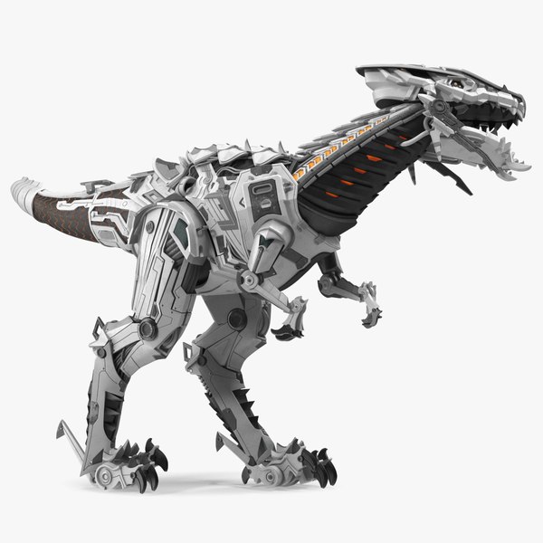 Robotic T-Rex Walking Pose 3D