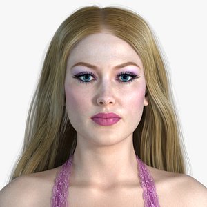 Barbie Realistic Female Character