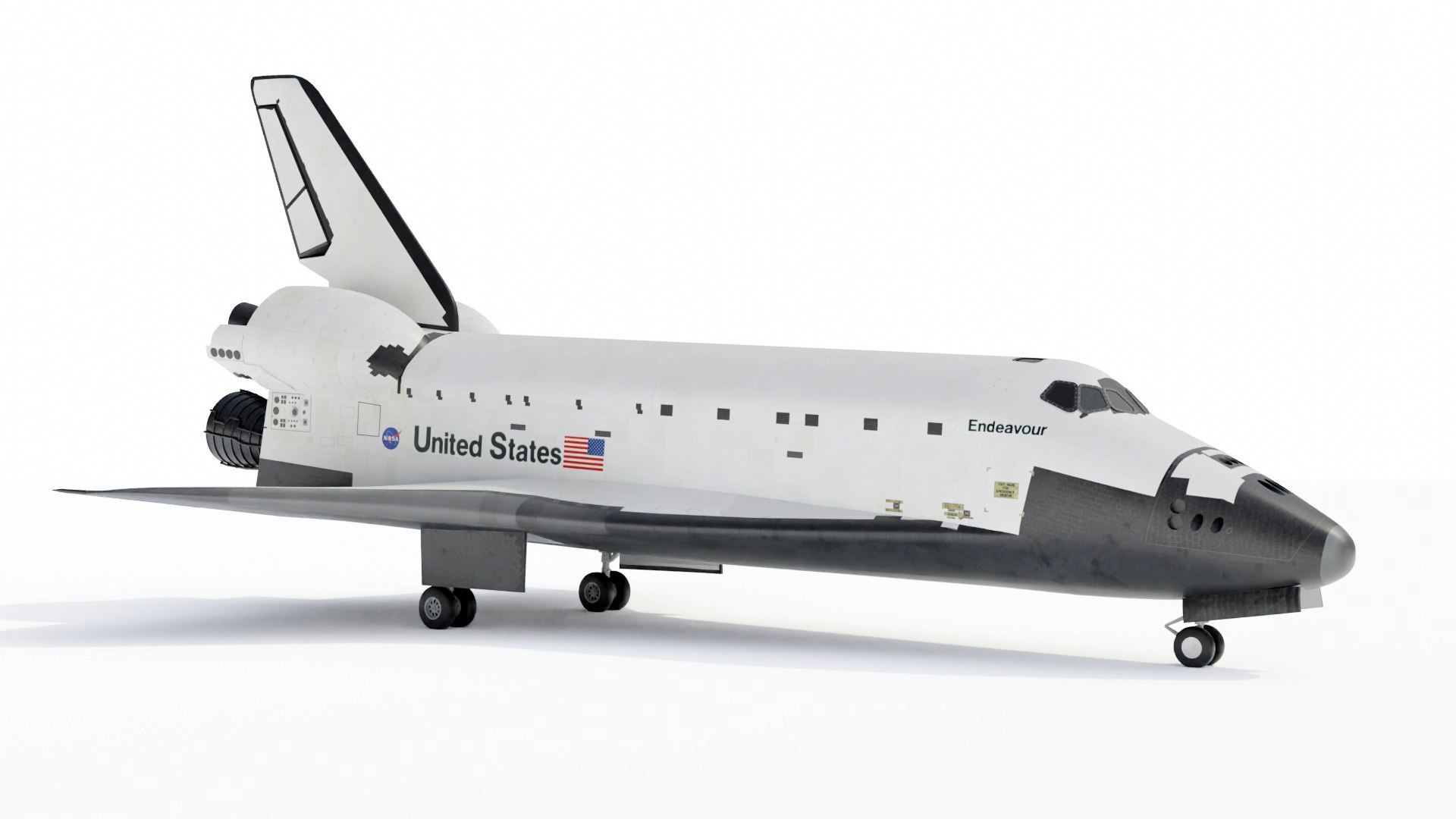 Space Shuttle 3d Model