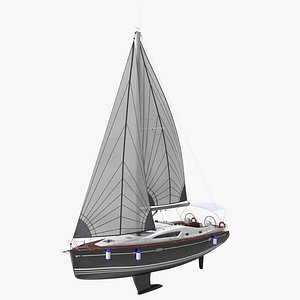 3d model sailing yacht